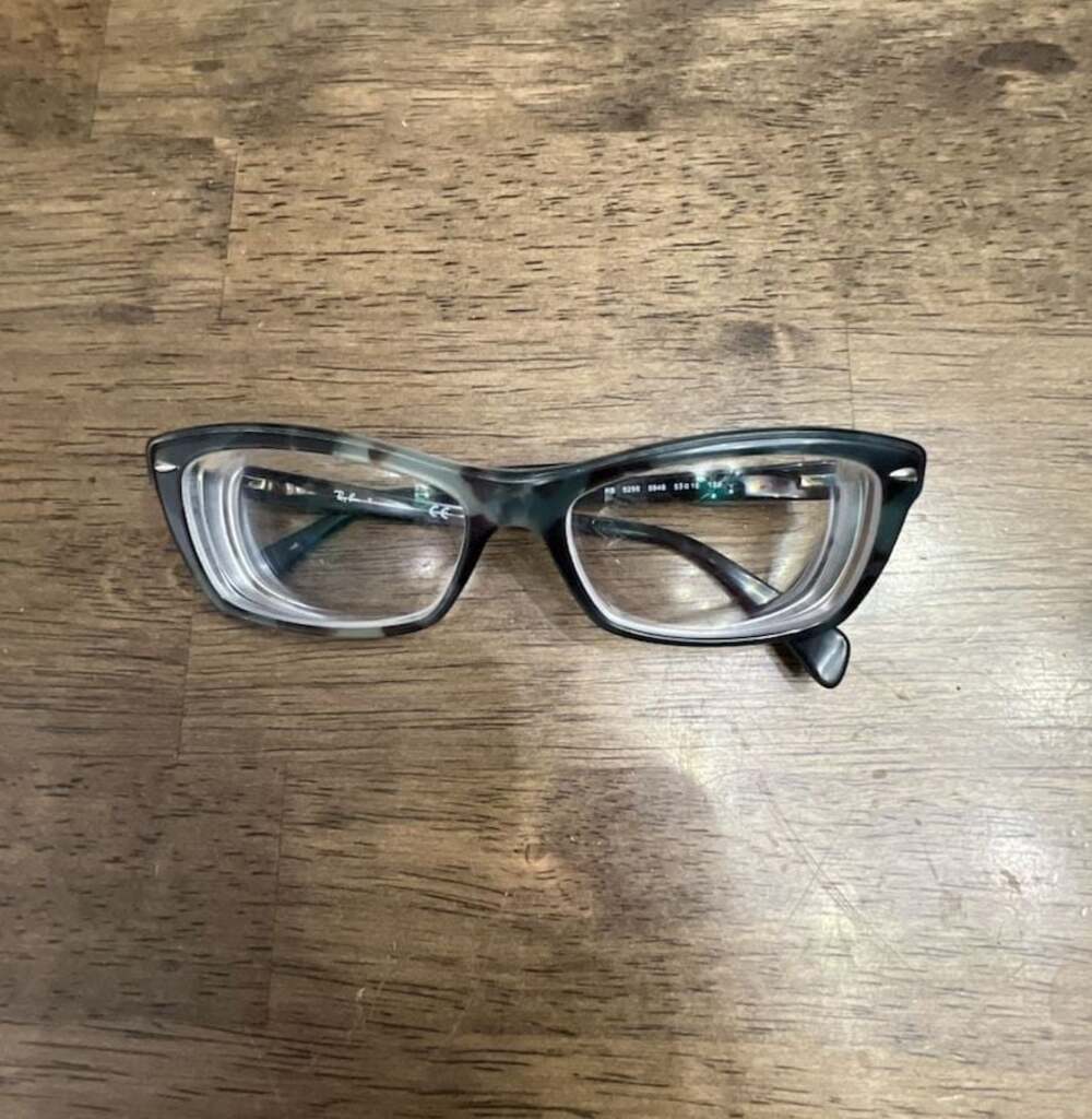Ray-Ban RB5255 5949 Havana Opal Rectangular Eyeglass Frames 53-16-135